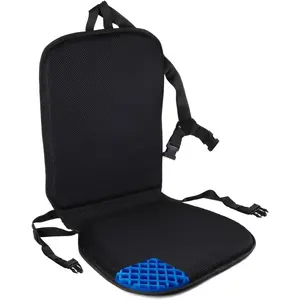 Gel  Seat and  Cushion Pad | Upper Lower  Support Pillow for , Office, Kitchen Chair |  Sore,   | Prevents Sweaty Bottom | Foldable