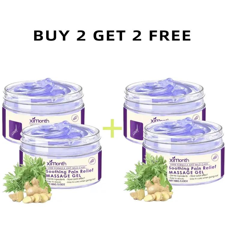 【Buy 2 Get 2 Free】High‑Performance Joint & Bone Gel, Joint Relief Gel For Knee, Back, Neck, Feet, Shoulder, And Muscle Pain, Acting Formula massage gel purple gel care gel knee soothes