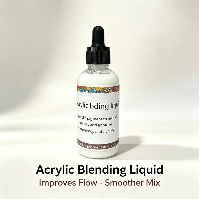 Acrylic Paint Mixture (30/100ml Convenient Size) - Artist Supplies for Paint by Numbers, Fluid & Wet Painting, Smooth & Vibrant Results, Creative Art Projects, Beginners and Experienced Artists, Blendable DIY Craft Supplies