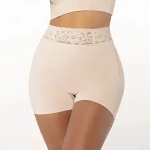 Ref. P-6261 Compression Boyshort Soft Seamless Ab-Supportive Panty with Minimal Seams & Abdominal Reinforcement for All-Day Comfort Breathable Shapewear Women's Casual Elastic Garment Fabric Basic Womenswear