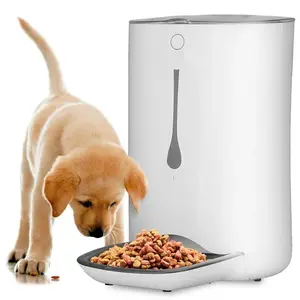 🐾 SLAPF30 Smart Automatic Pet Feeder – Digital Cat & Dog Food Dispenser with Voice Message Playback