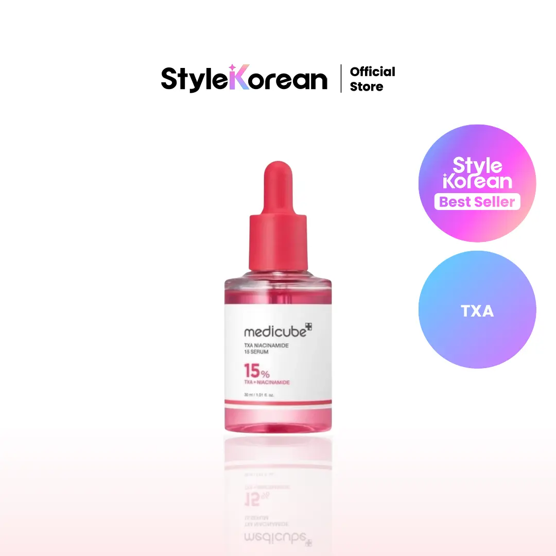 [Official Medicube Partner] TXA Niacinamide 15% Serum 30ml - After Spot Care, All-in-One Daily Korean Skincare, Uneven Skin Tone, Texture, and Hydration Care, High-Potency Tranexamic Acid 5%