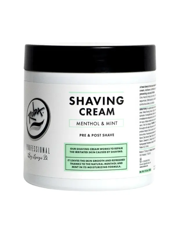 Rolda Menthol & Mint Shaving Cream 500g #221010 Rolda Menthol & Mint Shaving Cream 500g #221010