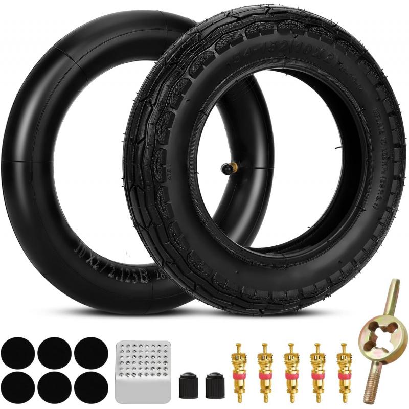 1PZ ITX-R01 10x2 Tire And Inner Tube 10 Inch Replacement For Smart Electric Balance Scooter Stroller Folding Electric Bicycle Bike