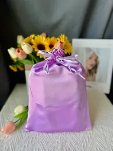 Wig Silk Bag -- Hair Extension Storage Wig Protective Cover Suitable for Human Hair Wigs