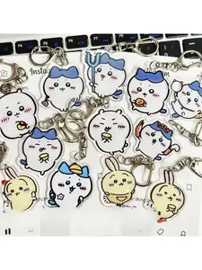 Cute small keychain pendant backpack pencil case acrylic accessory little gift present ins