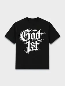 God 1st (Black) Tee