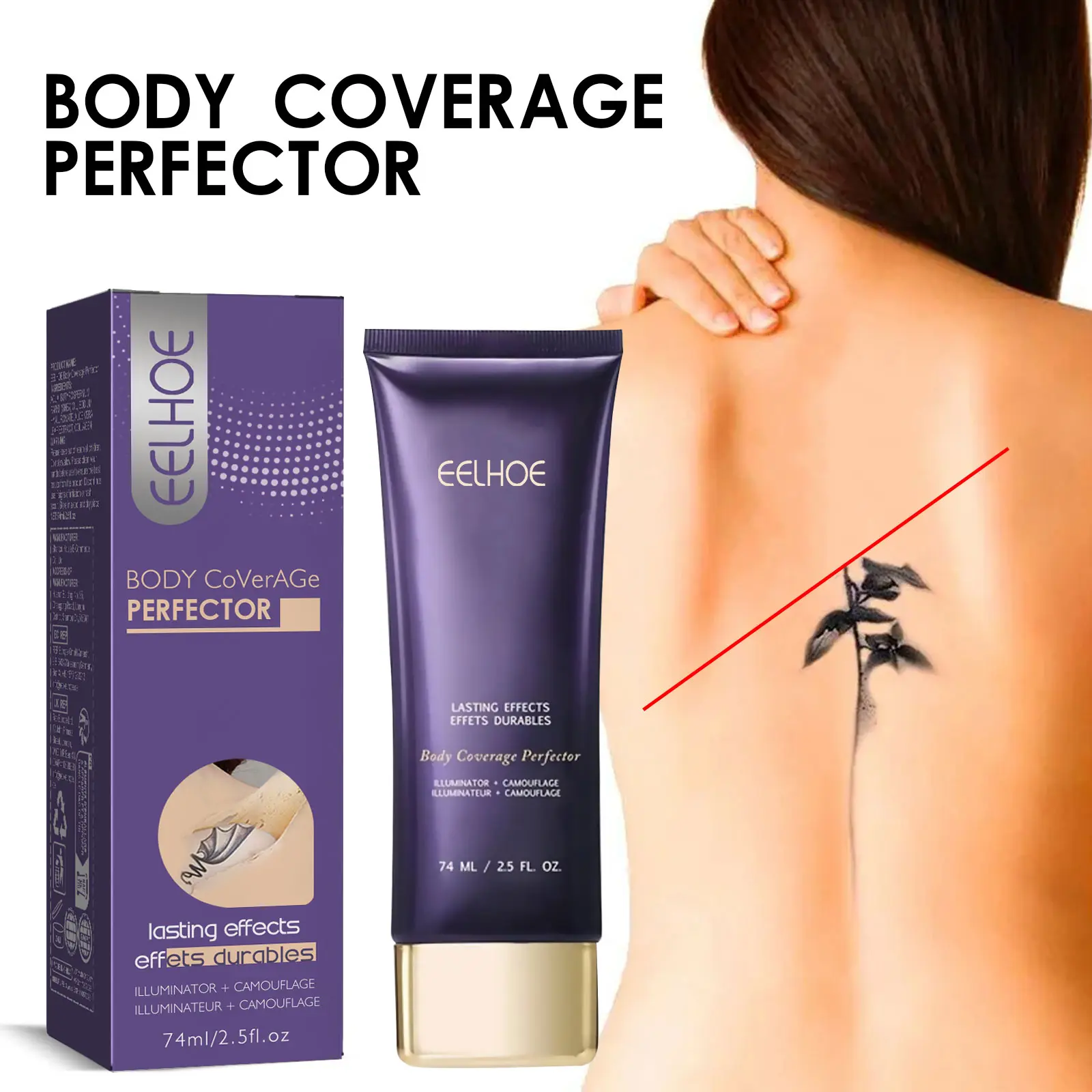 EELHOE  Concealer Repair Cream coverage protector body glow dry Radiant eauty