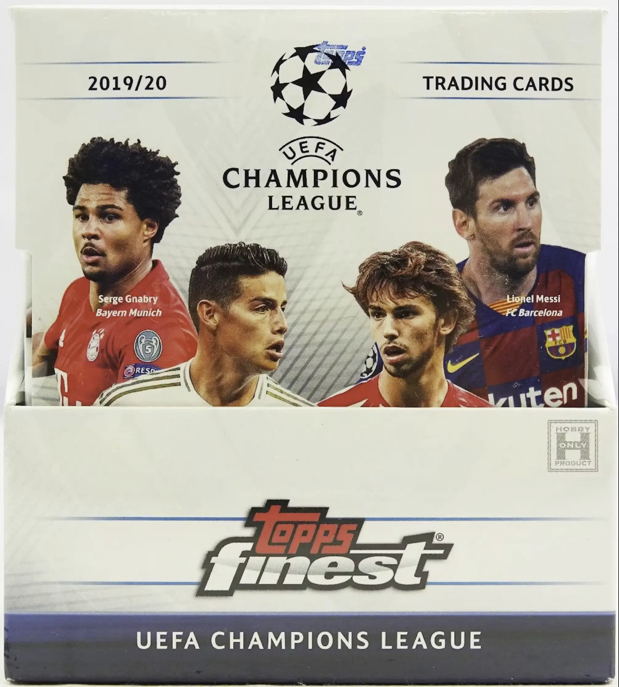 2019/2020 Topps Finest UEFA Champions League Soccer Hobby Box (Haaland Rookie Year!!)