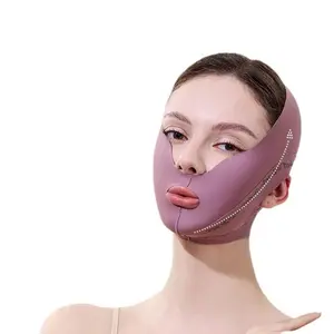 Yoga New plastic face mask nasolabial folds bandage facial yoga lift firming face anti-sagging anti-gravity sleep mask asian  ski