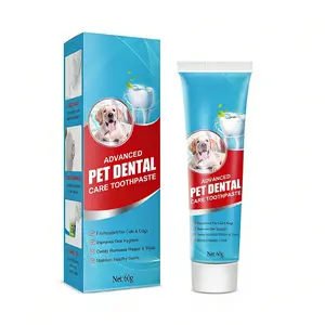 Pet Toothpaste, Fresh Breath Bad Breath Tartar Clean Dog And Cat Oral Care Edible Toothpaste