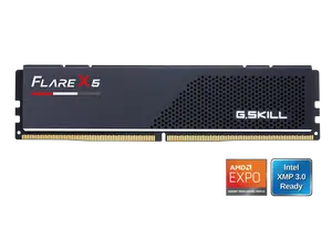G.SKILL Flare X5 16GB 288-Pin PC RAM DDR5 6000 (PC5 48000) Desktop Memory Model F5-6000J3636F16GX1-FX5