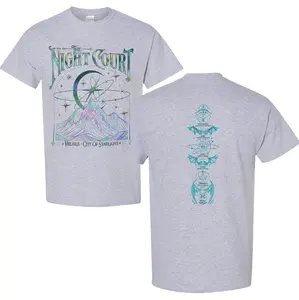 Velaris The Night Court Acotar 2 Sided Shirt Velaris The Night Court Tshirt Of Dreams Inner Circle Acotar Tee Unisex Fas Essential Tee for All