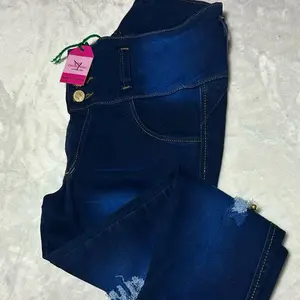 Women's High-Waisted Colombian Jeans - Excellent Stretch, Butt-Lifting Effect