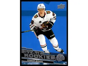 2023-24 Upper Deck NHL Star Rookies Box Connor Bedard Rookie RC Blue