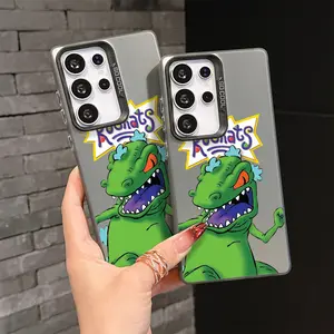 Fun cartoon R-RugratsPhone Case Shockproof Accessories Suitable for Samsung Galaxy S26 S25 S24 A37 A57 A17 A07 A56 A26 A36 A55 A35 A06 A16 A05 A14 A24 A34 A54 A15 A05s A04e A25 S23 S22 S21 S20 FE Ultra Plus Edge 4G 5G Anti Fall Matte Back Cover