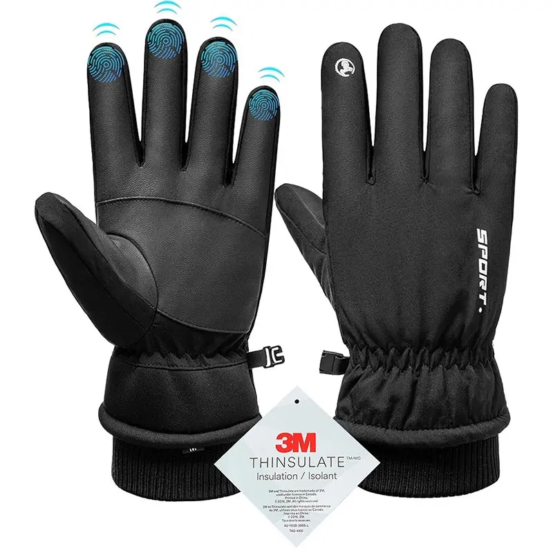 Winter Warm Gloves Cold Proof Touchscreen Ski Gloves, -20°f Thermal Gloves for Snowboarding Cycling Hiking, Outdoor Sports Gear