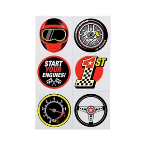 Bulk 72 Pc. Racing Temporary Tattoos