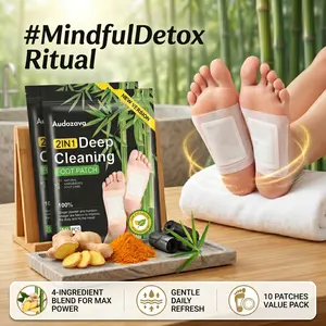 Natural Deep Cleansing Foot Patches | Soothing Wellness Care to Relax & Enhance Sleep Quality