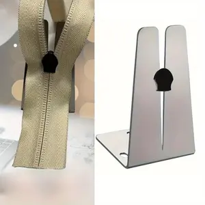 [Quick Assistant] DIY Quick Installation Assistant | Metal and Stainless Steel for Sewing Zippers, Clothes, Pants, Bags, Zipper Heads, Fastening Supplies, Small Tools, Multi-Purpose and Removable Glue