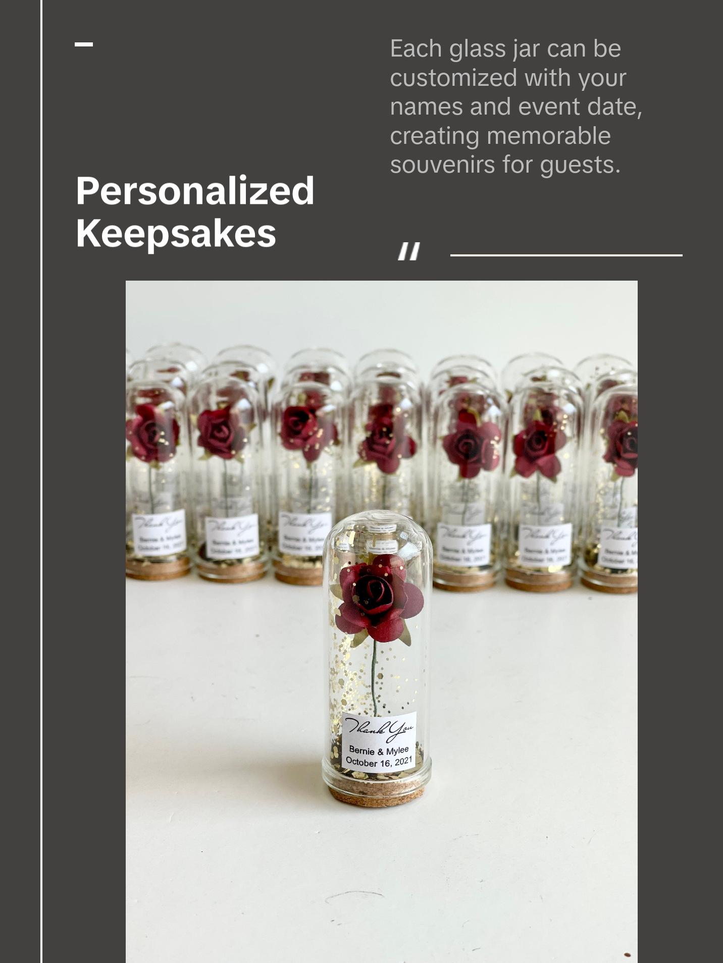 10 pcs Bulk Rose Dome Favors for Guests, Wedding Favors Gifts, Personalized Party Gifts, Beauty and the Beast Custom Favors, Bachelorette Favors 10 pcs Bulk Rose Dome Favors for Guests, Wedding Favors Gifts, Personalized Party Gifts, Beauty and the Beast Custom Favors, Bachelorette Favors