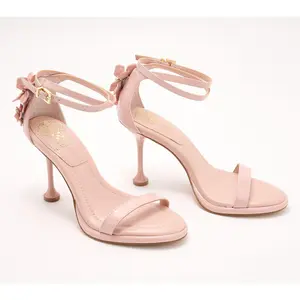 Vince Camuto Leather Heeled Sandals - Tanvie