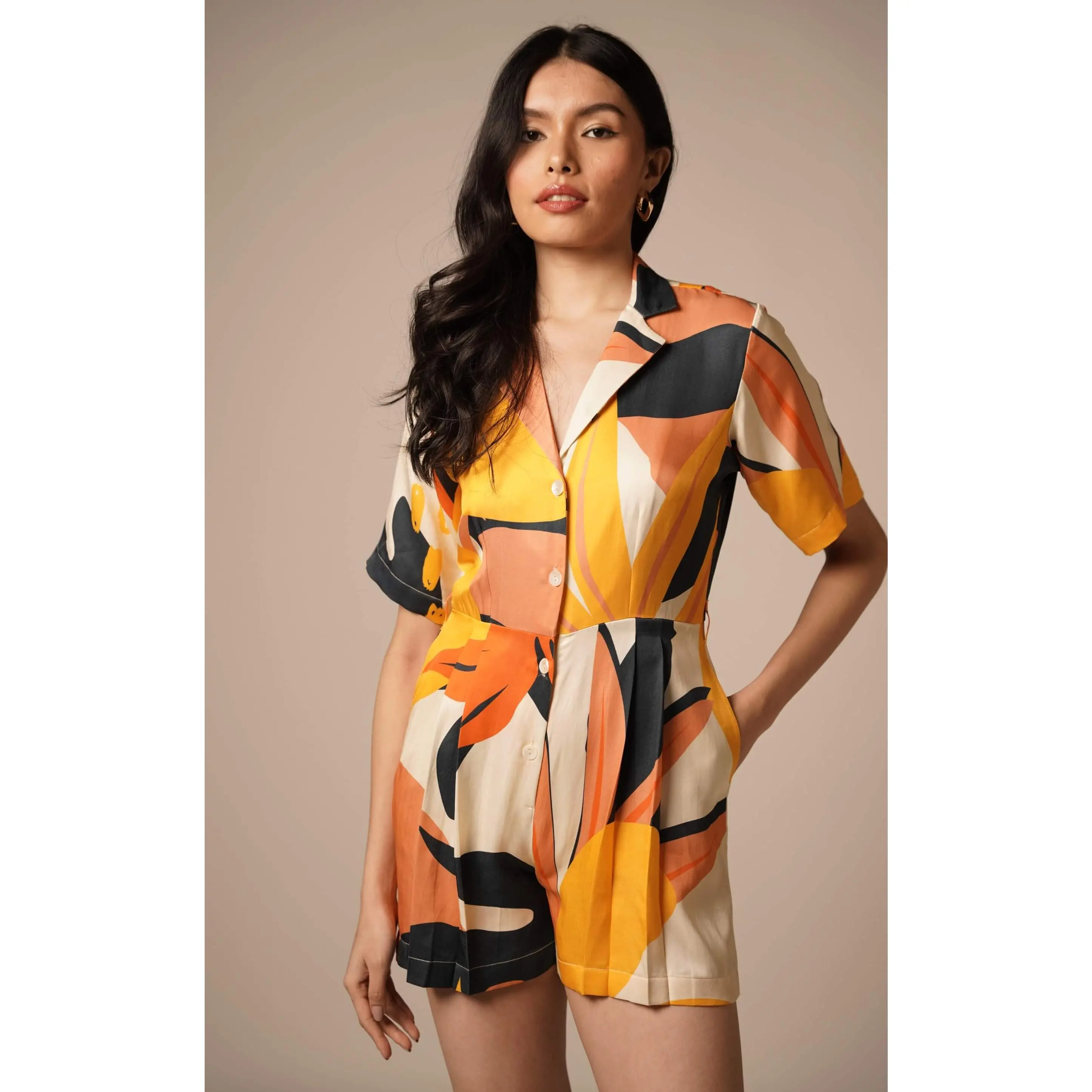 Luna relaxed playsuit
