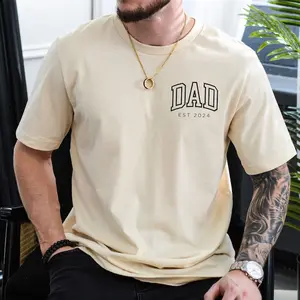 Dad Est 2024 Tshirt, Personalized Dad Shirt, Custom Dad, Pregnancy Announcement for Dad, Gift for Dad, Father's Day Shirt, New Dad Shirt