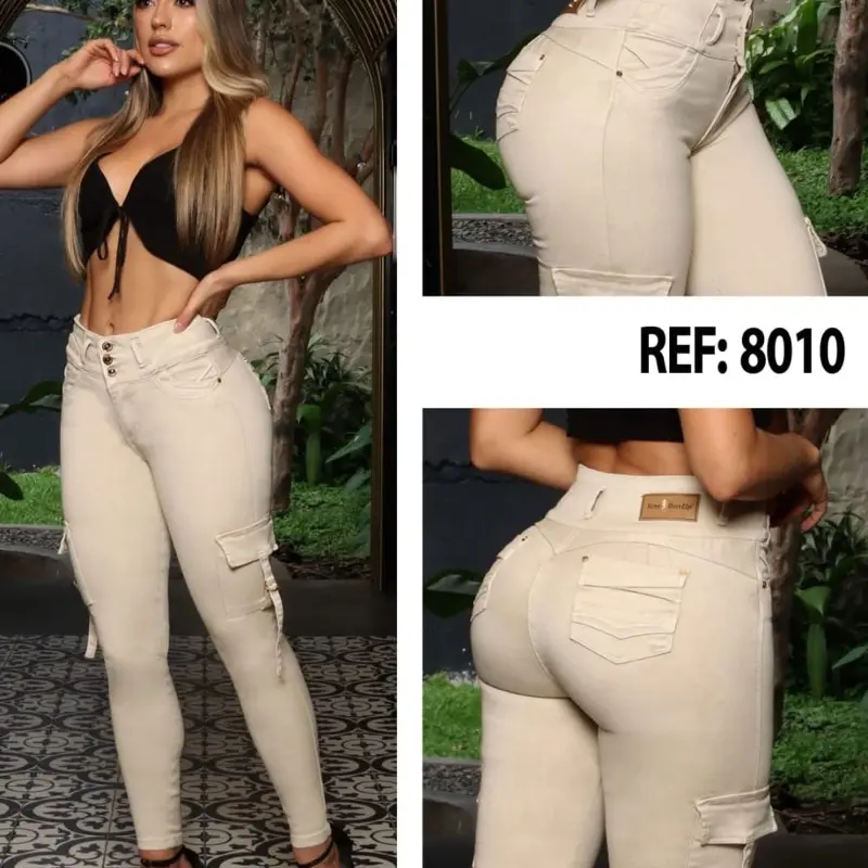 Jeans Colombiano Levanta Cola ref 8010 Pants Denim
