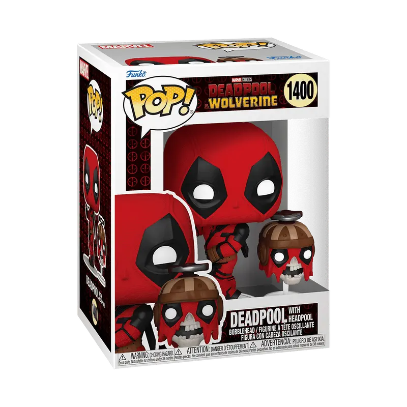 Funko Pop! Marvel - Deadpool with Headpool #1400 Collectible Pop Vinyl Figure