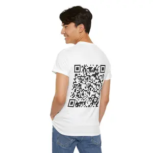 Men’s Customizable QR Code Tee - TeeQuo QR Clothes