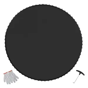 Father's Day Gift VEVOR Replacement Trampoline Mat Fits 14ft Frame 96 V-Rings 7" Spring Length