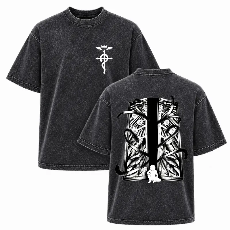 full metal alchemist t-shirts - TikTok Shop