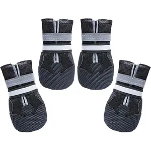 Breathable Non-slip Pet Shoes for Hot Concrete - Ideal for Dogs with Non-slip Grip & Breathable Design