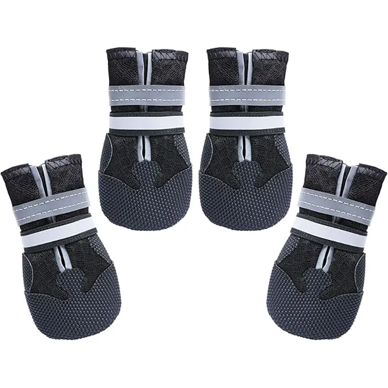 Breathable Non-slip Pet Shoes for Hot Concrete - Ideal for Dogs with Non-slip Grip & Breathable Design