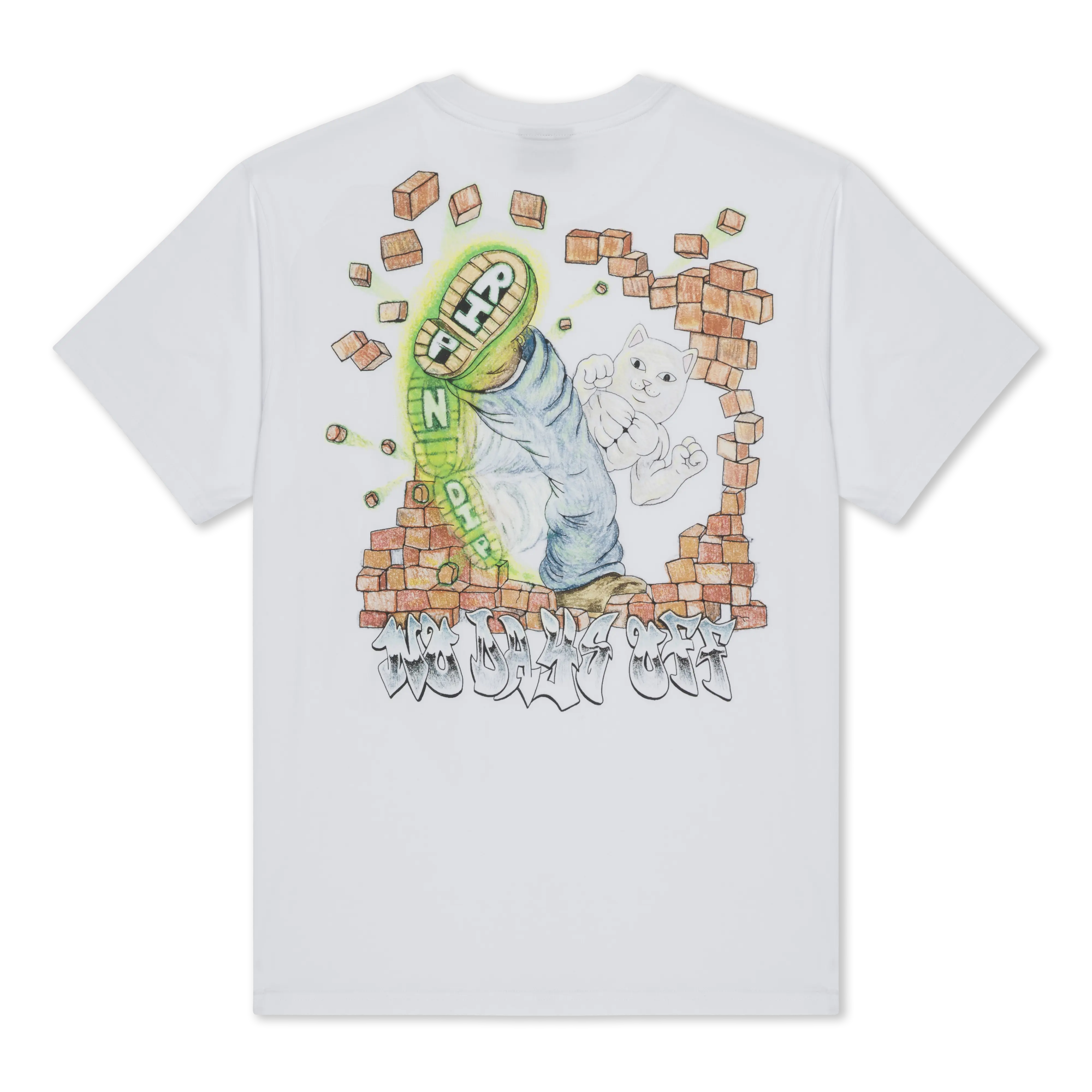 Karate Kat Tee (White)