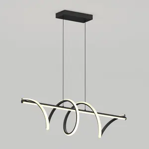 Coda modern LED pendant light 5 CCT