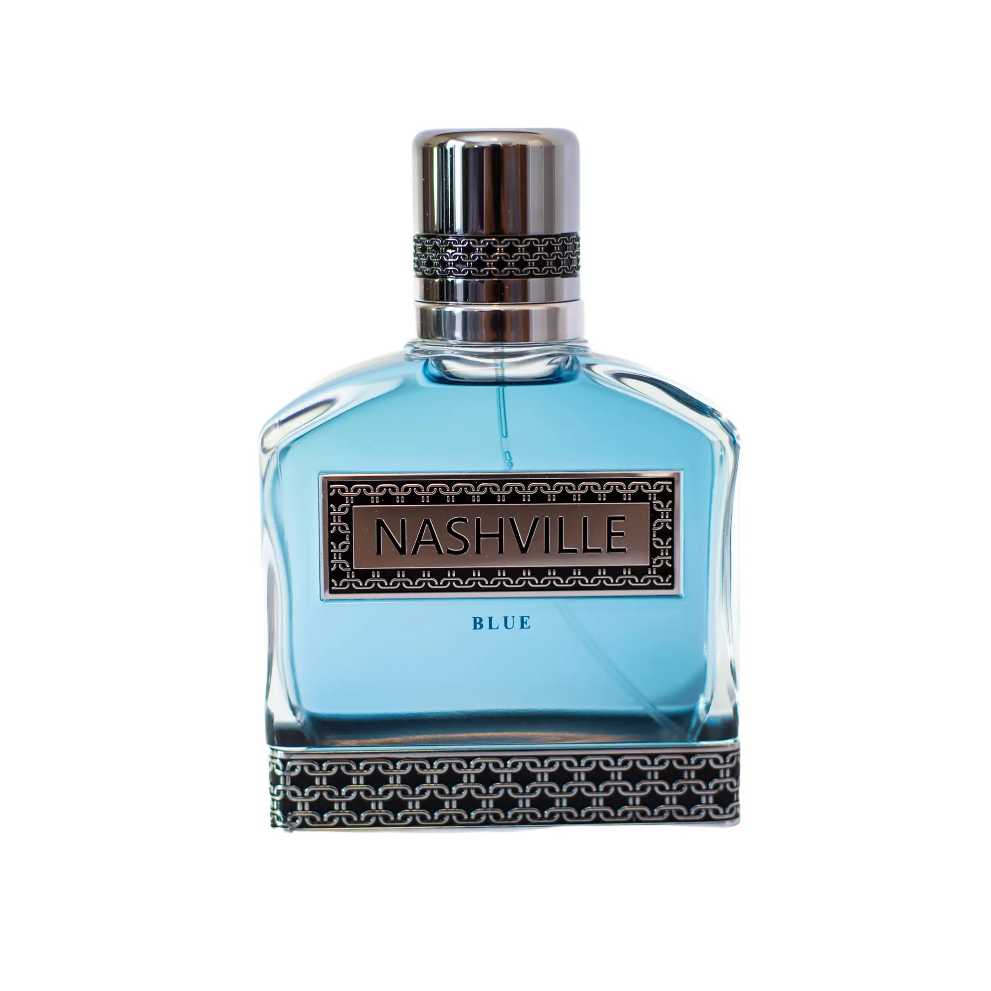 Nashville Blue Eau de Parfum for Men - Music City Inspired Signature Scent with a Bold Masculine Bergamot Blend and Warm Sandalwood Notes