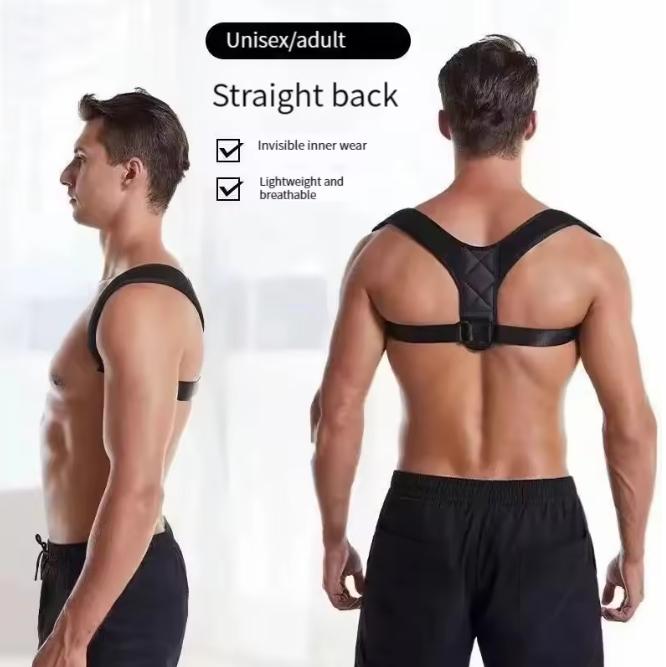 Adjustable back shoulder posture corrector belt clavicle spinal support home office sport upper back neck brace Adjustable back shoulder posture corrector belt clavicle spinal support home office sport upper back neck brace