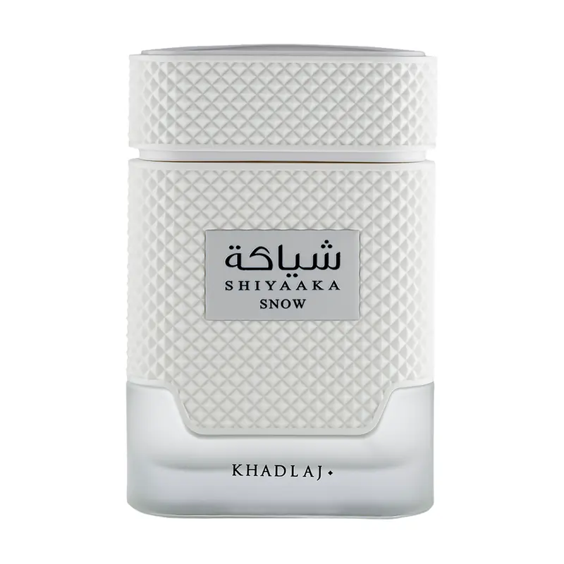 Khadlaj Shiyaaka Snow for Men Eau de Parfum Spray, 3.4 Ounce 1