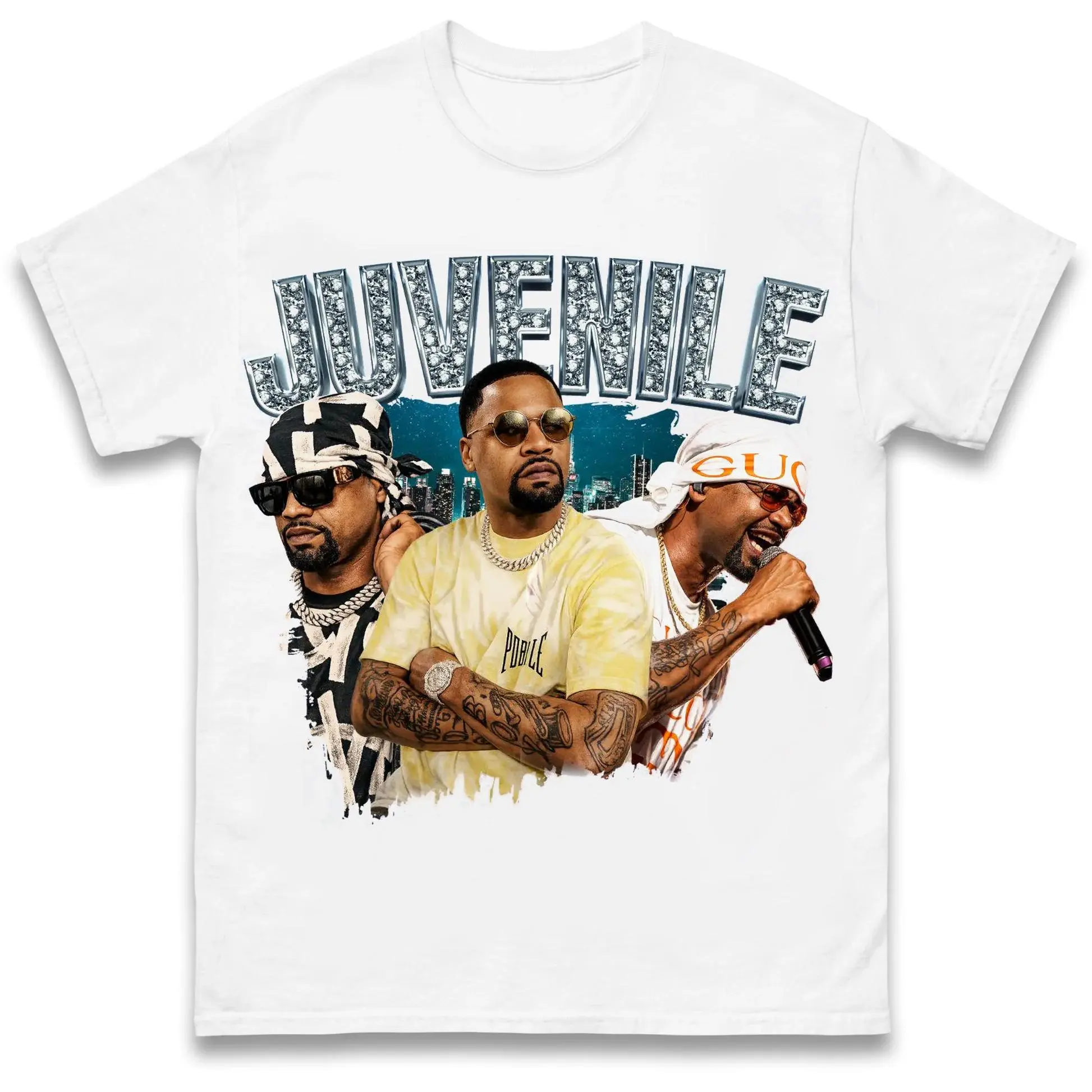 Vintage Juvenile Rap Concert Style Unisex Shirt T-Shirts