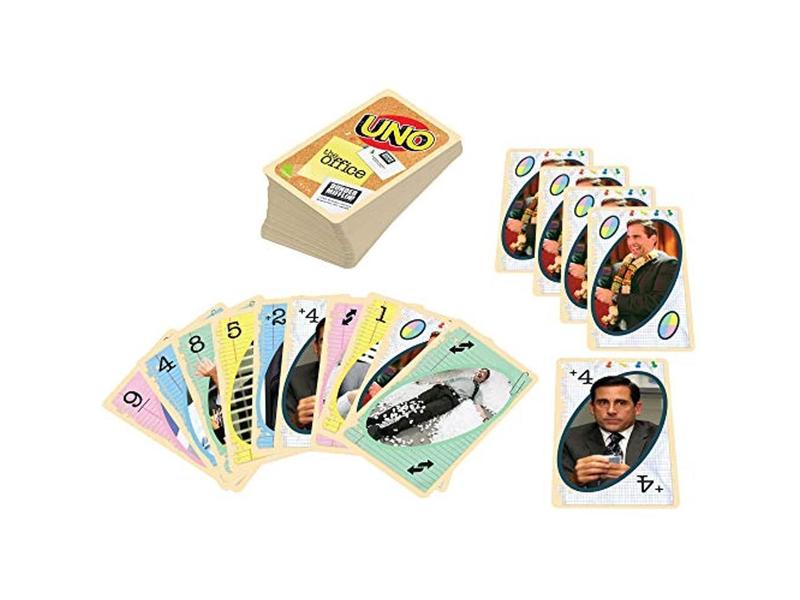 UNO: The Office ?UNO Card Game with 112 Cards & Instructions, Gift for Kid, Adult or Family Game Night, Ages 7 Years & Older???? Mattel, Inc.