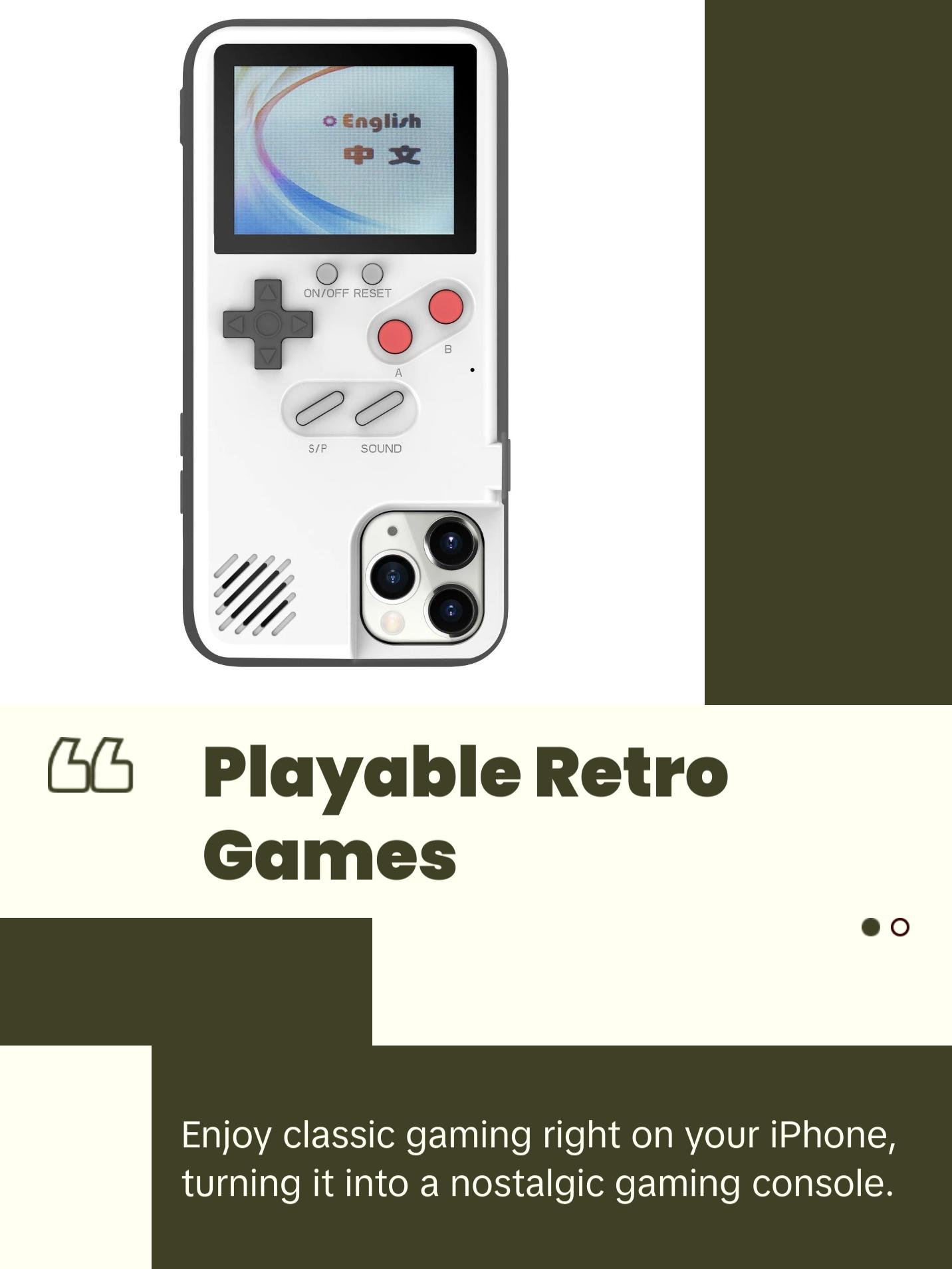 iPhone Nostalgia Gameboy Case