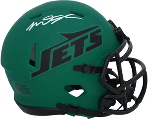 Mason Taylor New York Jets Autographed Riddell Rave Speed Mini Helmet - Fanatics Authentic Certified