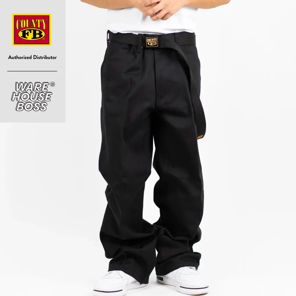 FB COUNTY Men's Heavyweight 50/50 Pants FBCOUNTY Carpenter Pants Original Fit Twill Pants OG Cut Pants Casual Trousers Hip Hop Harem