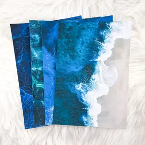 Dark Water - A5 Matte Sticker Paper (Set of 4)