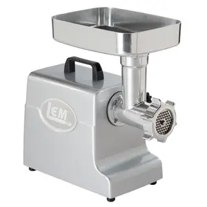 Lem Products 6723845 4.5 lbs Mighty Bite 1 Speed Meat Grinder, Brushed Nickel & Silver