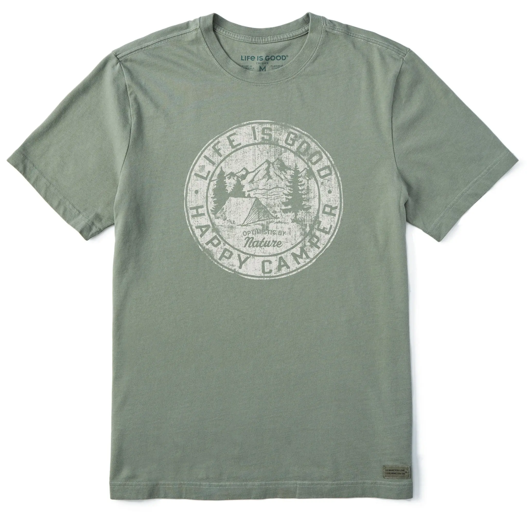 Men's Happy Camper Coin Short Sleeve Crusher Tee