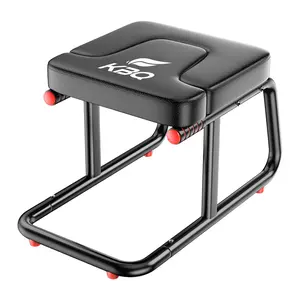 KBQ Yoga Inversion Stool for Beginners – 2-in-1 Headstand Trainer Bench with Non-Slip Handles, Strong Steel Frame, Home Workout Equipment for Core & Flexibility