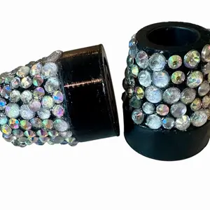 Bling Hottie cane tip "Twilight " for your walking  cane stability and Glamour.